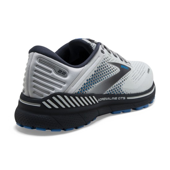 Brooks Adrenaline GTS 22 Oyster/India Ink/Blue Men