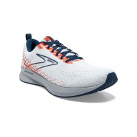 Brooks Levitate 5 White/Titan/Flame Men