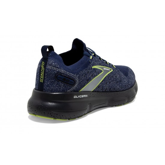 Brooks Glycerin StealthFit 20 Blue/Ebony/Lime Men