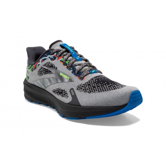 Brooks Launch 9 Ebony/Oyster/Blue Men