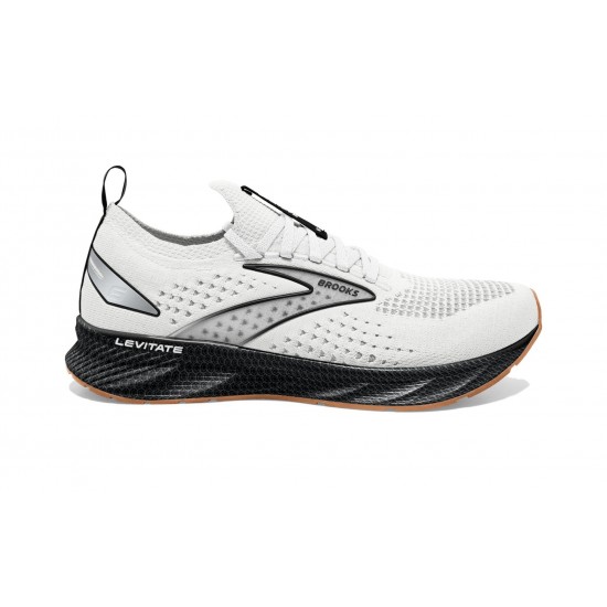 Brooks Levitate StealthFit 6 White/Black Men