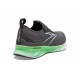 Brooks Levitate StealthFit 6 Blackened Pearl/Green/White Men