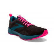 Brooks Revel 5 Black/Blue/Pink Women