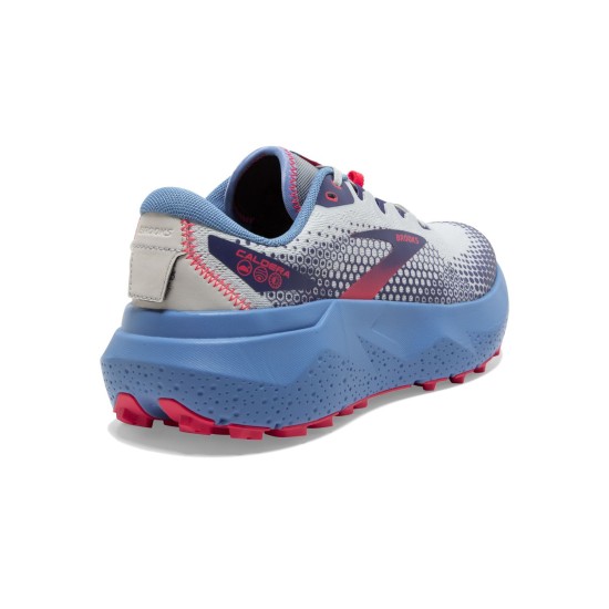 Brooks Caldera 6 Oyster/Blissful Blue/Pink Women