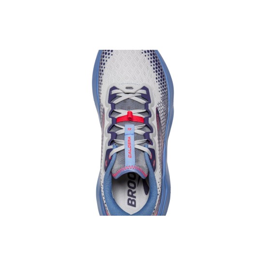 Brooks Caldera 6 Oyster/Blissful Blue/Pink Women