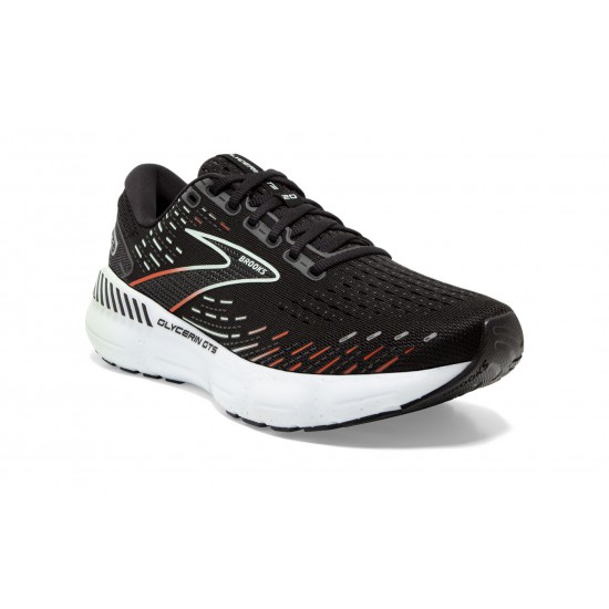 Brooks Glycerin GTS 20 Black/Red/Opal Women