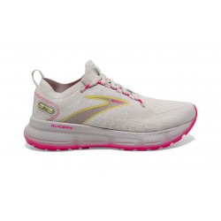 Brooks Glycerin StealthFit 20 Grey/Yellow/Pink Women