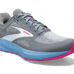 Brooks Launch 9 Grey/Blue/Pink Women