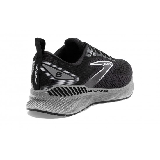 Brooks Levitate GTS 6 Black/Blackened Pearl/White Women