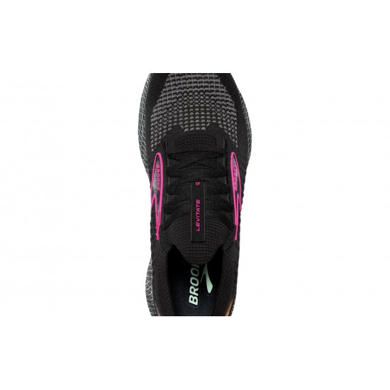 Brooks Levitate StealthFit 6 Black/Pink Women