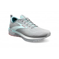 Brooks Revel 6 Oyster Mushroom/Alloy/Blue Women