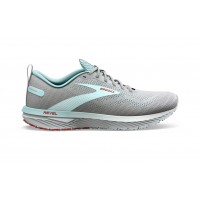 Brooks Revel 6 Oyster Mushroom/Alloy/Blue Women